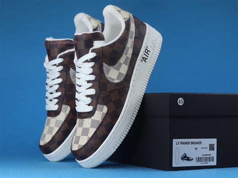 lv air force 1 brown